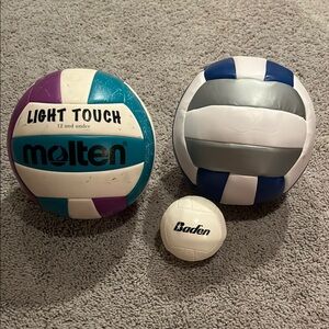 Molten and Baden Volleyball Set